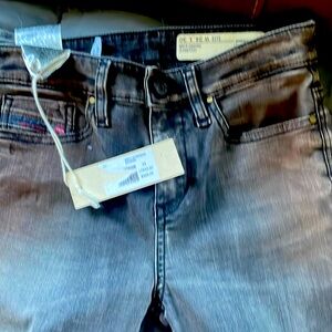 Diesel jeans stretch super skinny regular waist with tags on